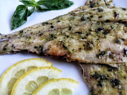 Lemon Basil Baked Fish